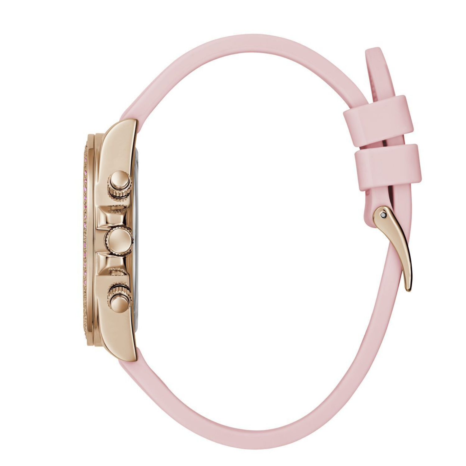 Guess Montre Femme Brillant Rose GW0032L4