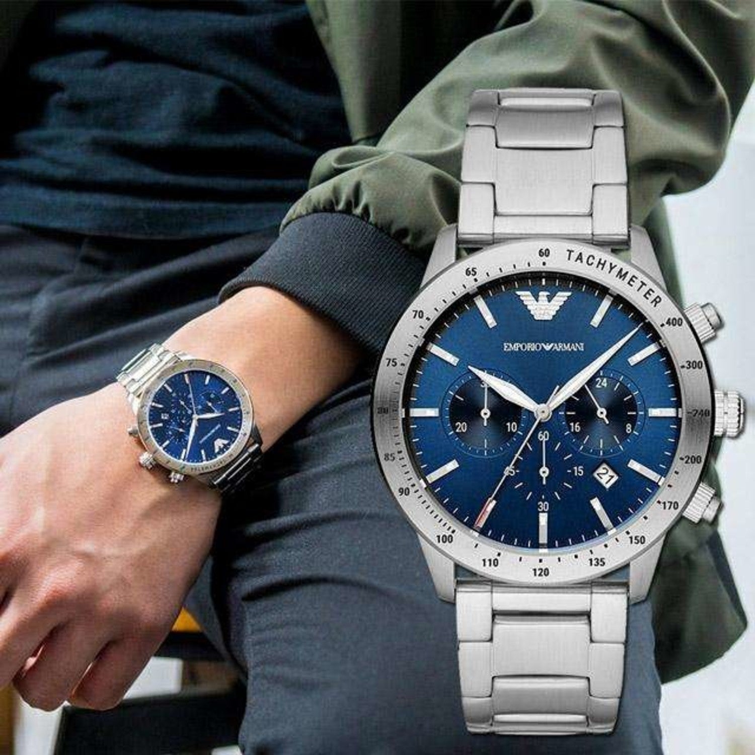 Montre Emporio Armani Montres Mario pour homme ar11306