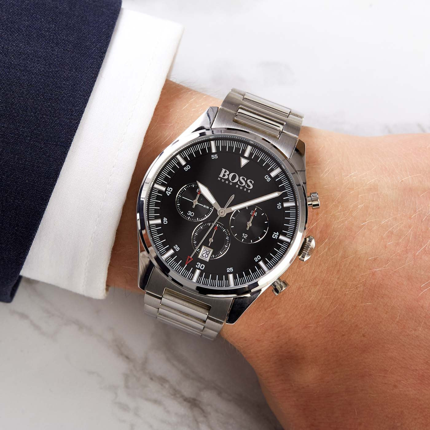 Montre Hugo Boss pioneer pour Homme 1513712