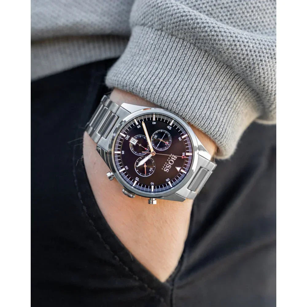 Montre Hugo Boss pioneer pour Homme 1513712